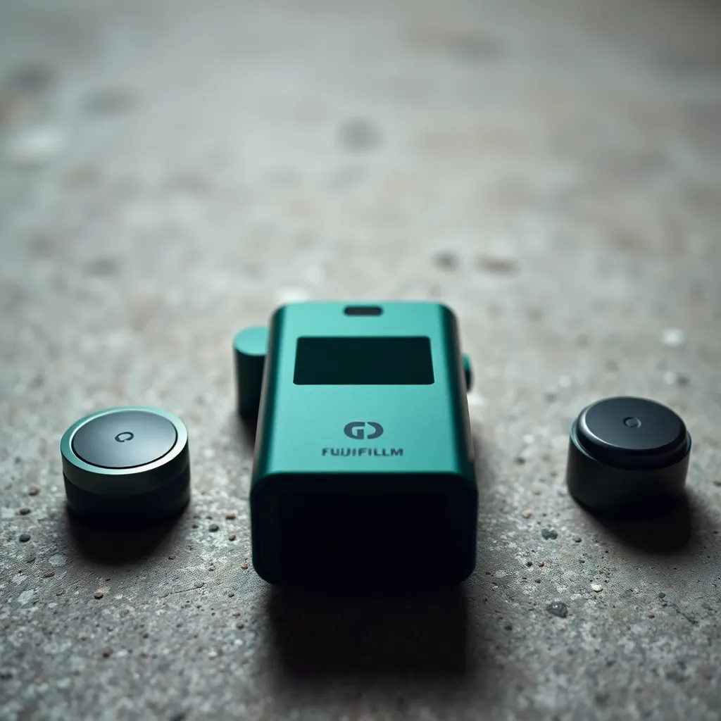 Stylish Startup Product on Concrete Background