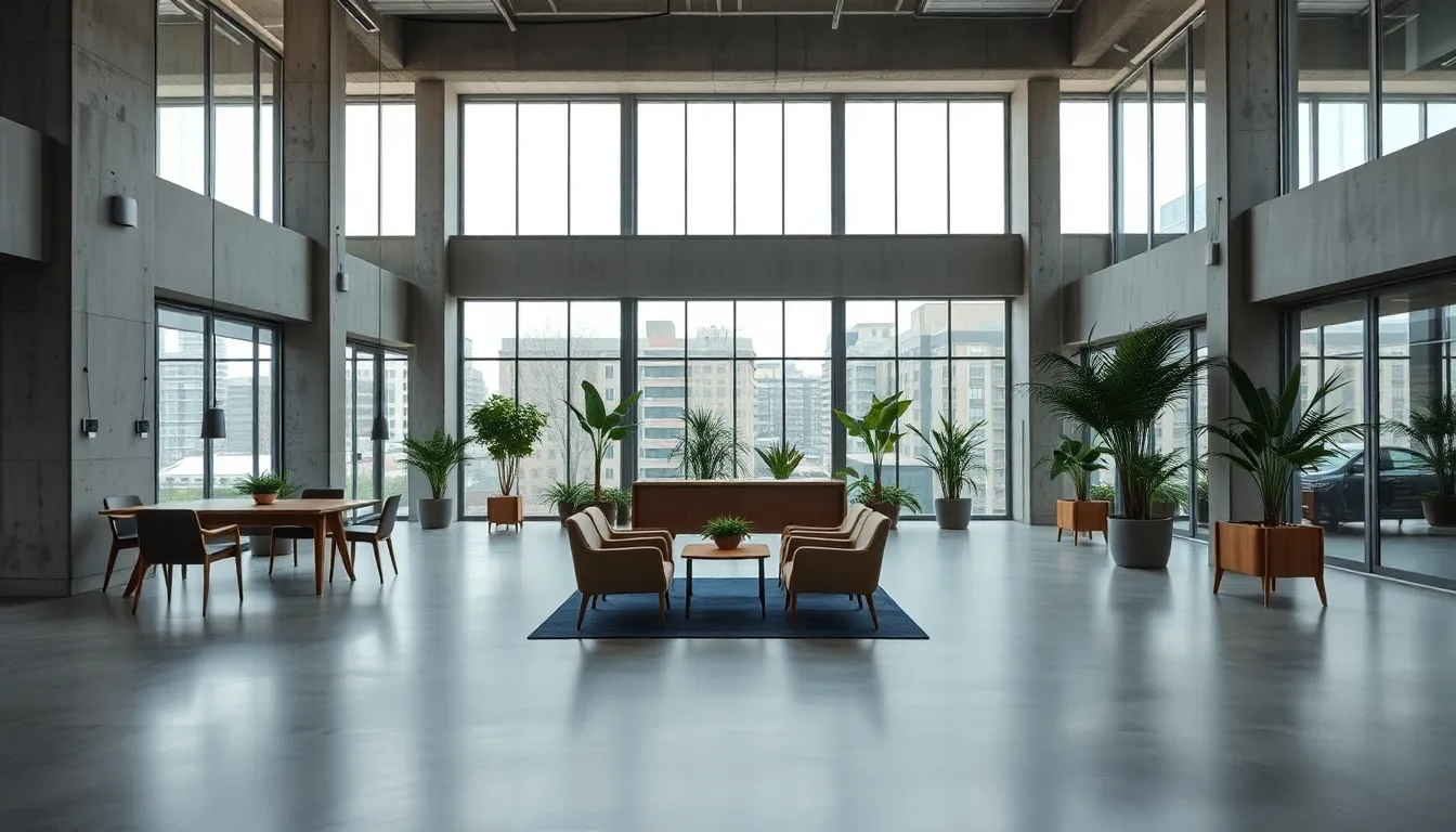 Modern Startup Office Environment