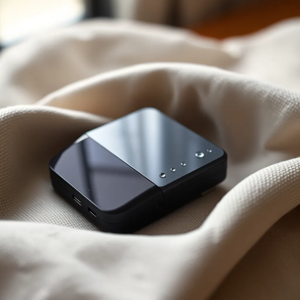 Close-Up of Innovative Product Prototype