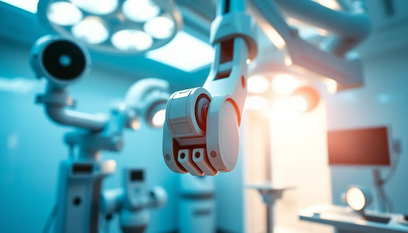 Advanced Robotic Surgery Equipment in Use