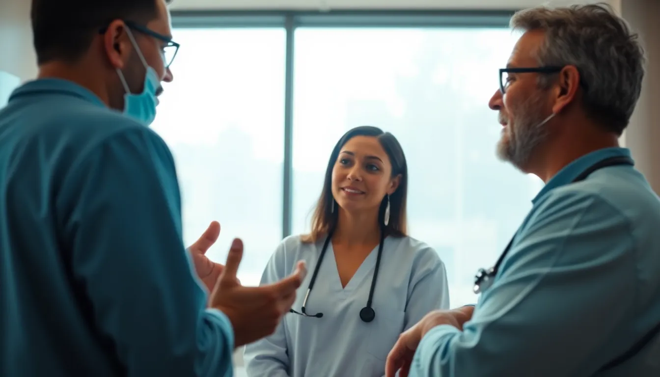 Pre-Surgery Consultation with Doctor and Patient