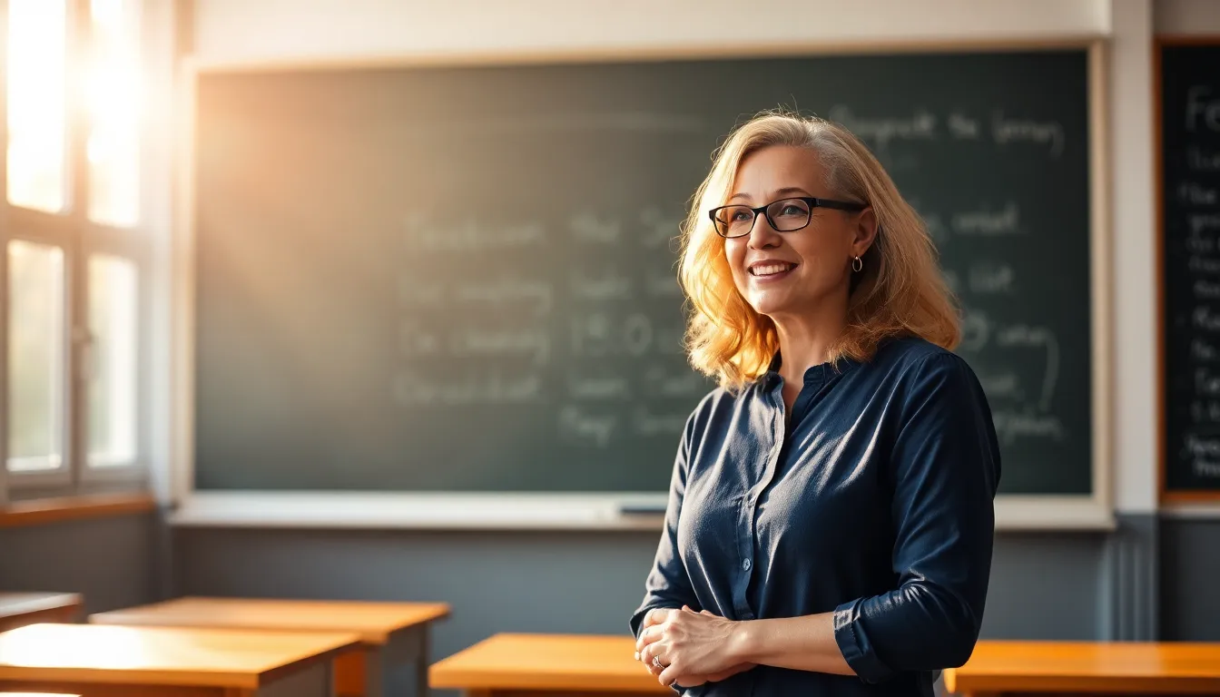 Diverse Female Teacher Engaging Students