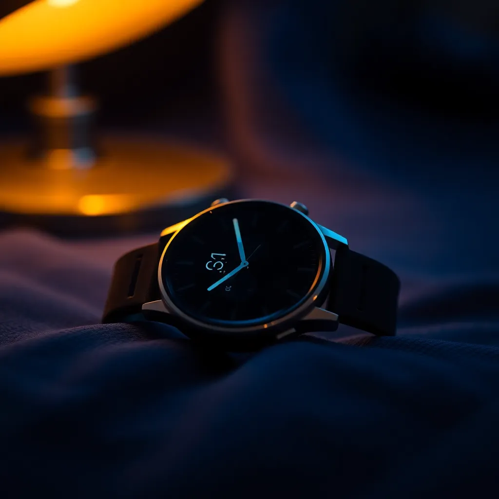 Close-Up of Luxury Smartwatch