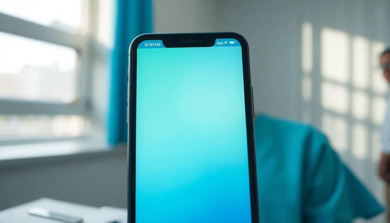 Telemedicine App on Smartphone in Hospital