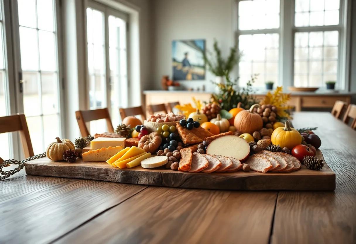 Elegant Thanksgiving Charcuterie Board