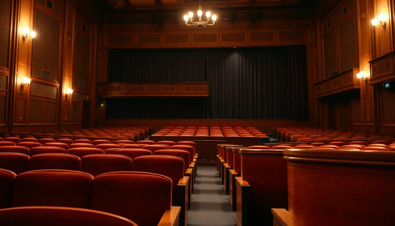 Dramatic Dance Performance on Stage