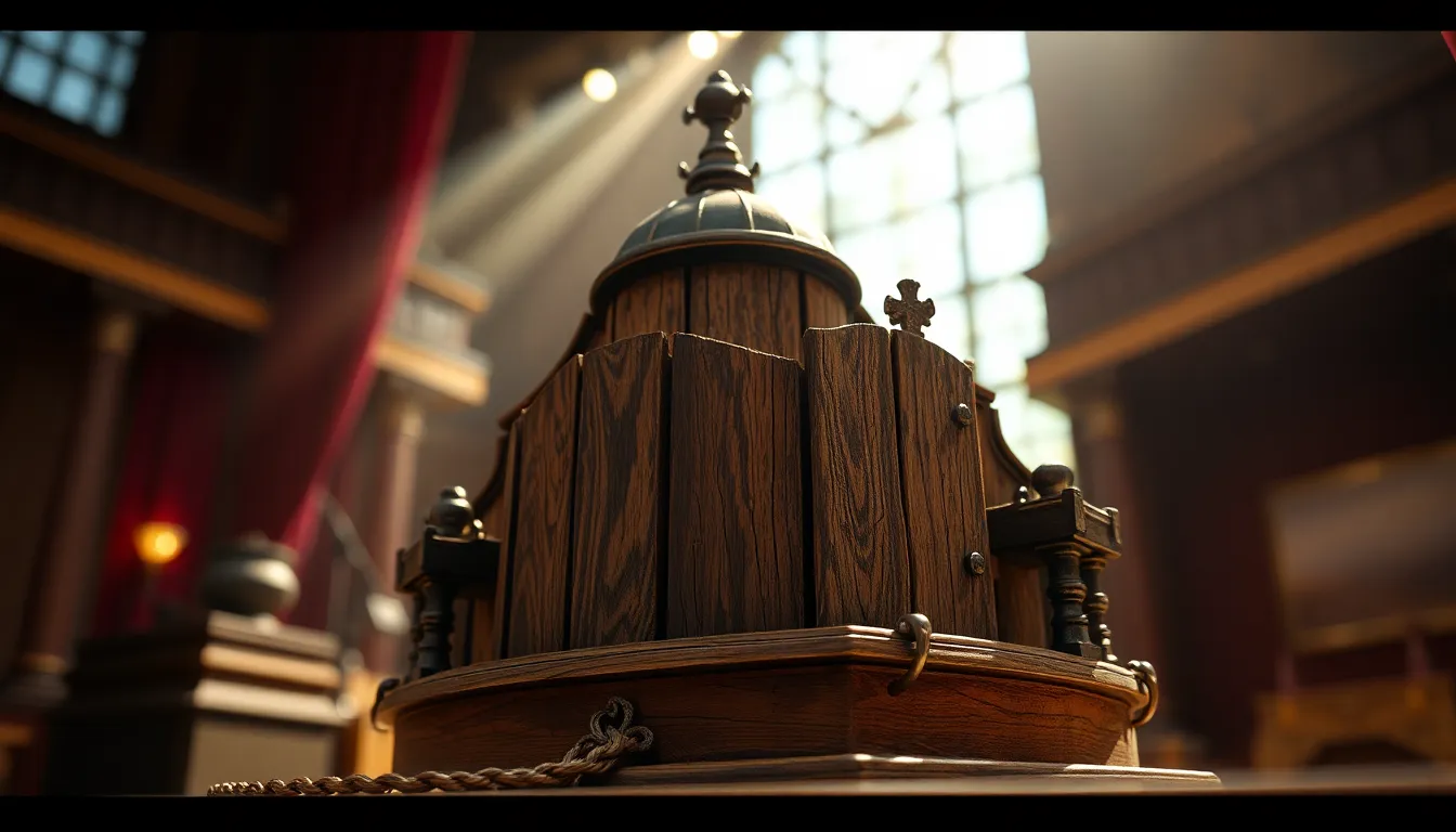 Intricate Theatrical Stage Prop Close-Up