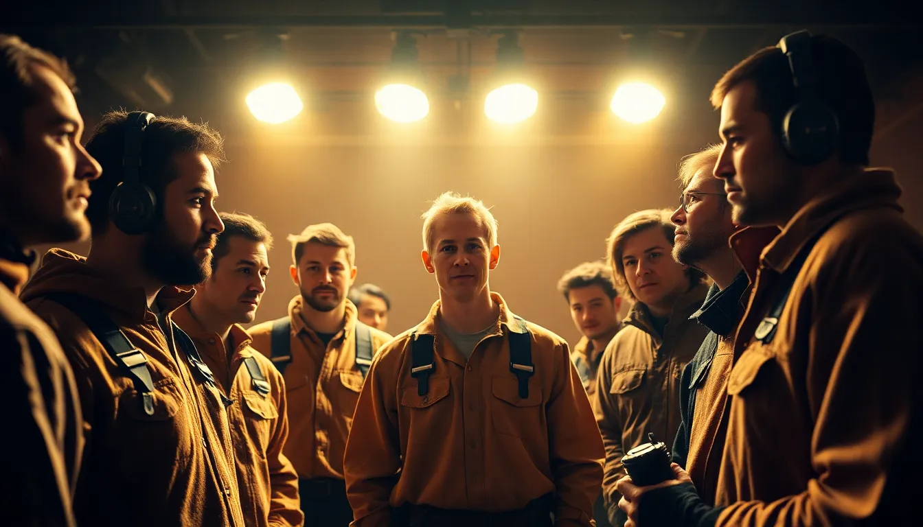 Behind-the-Scenes Theater Crew Preparation