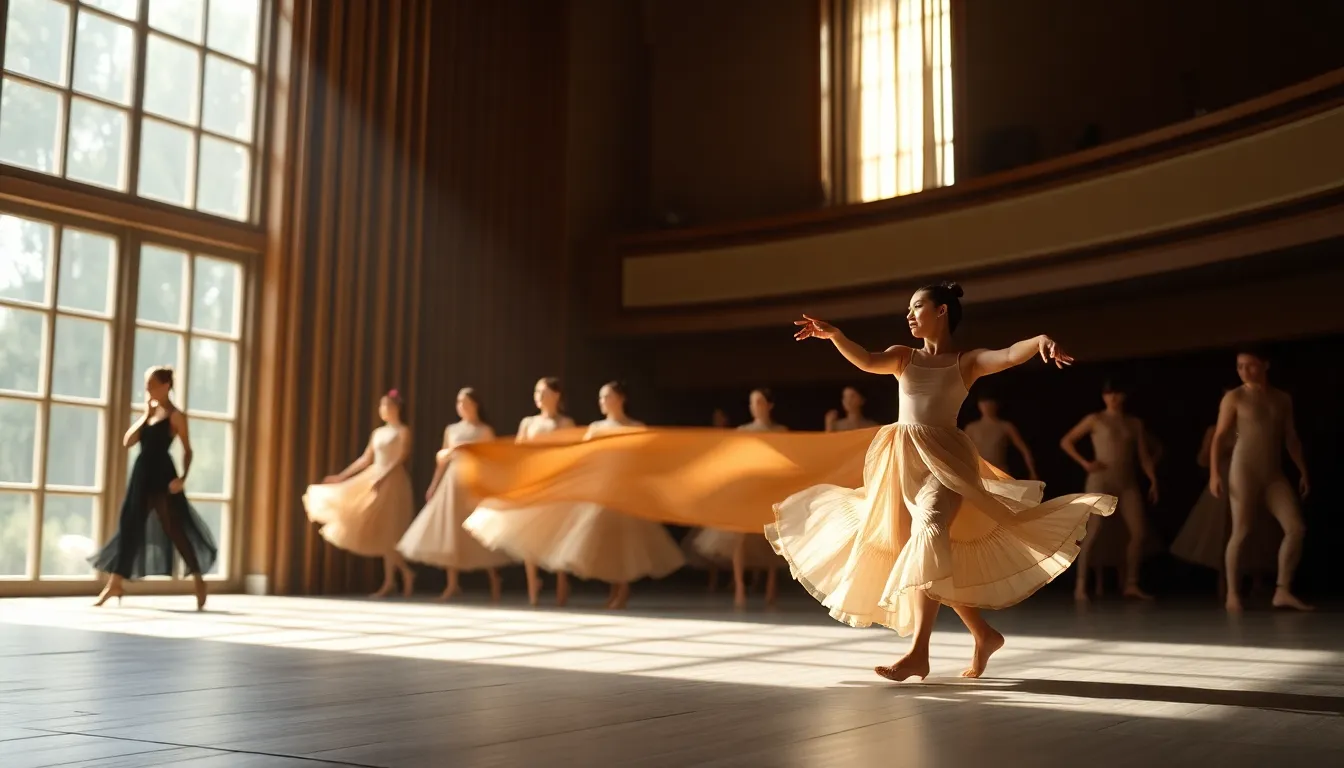 Dynamic Dance Performance in Natural Light