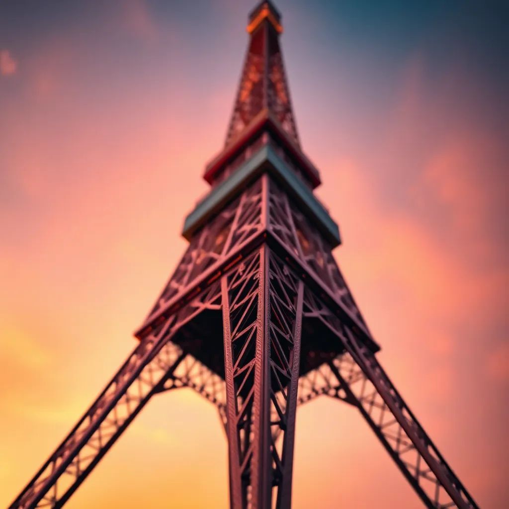 This dynamic close-up captures Tokyo Tower as a stunning backdrop for a vibrant fireworks display. The rich colors of the fireworks explode across the sky, framing the iconic structure, creating a festive atmosphere. The exquisite details of both the tower and fireworks are sharply in focus, emphasizing the celebration. This image encapsulates the spirit of Tokyo's lively events, inviting joy and excitement.