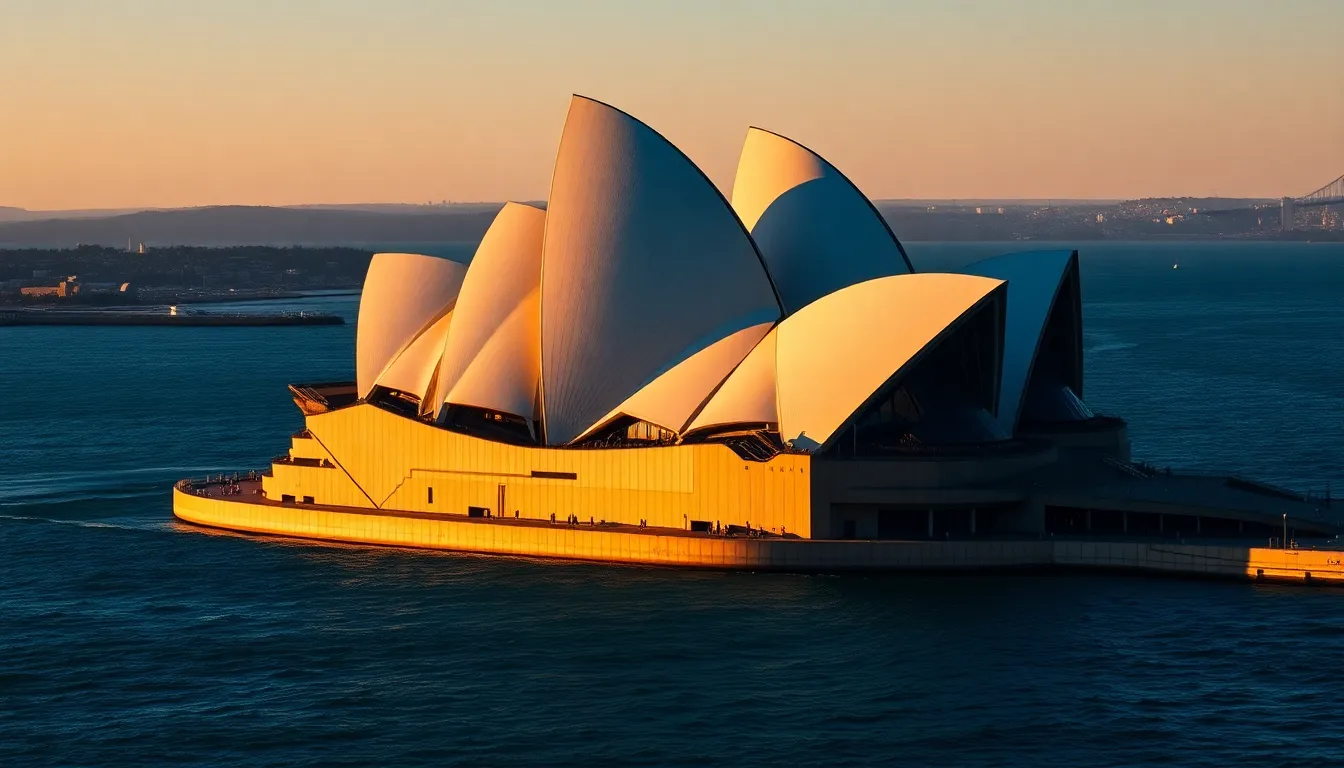 Sydney Opera House at Golden Hour