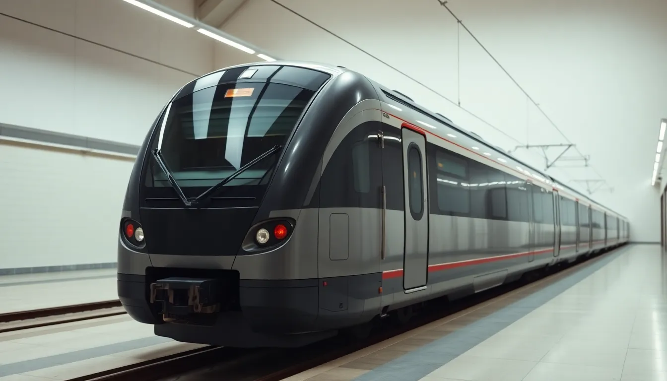 Sleek Modern Train Design