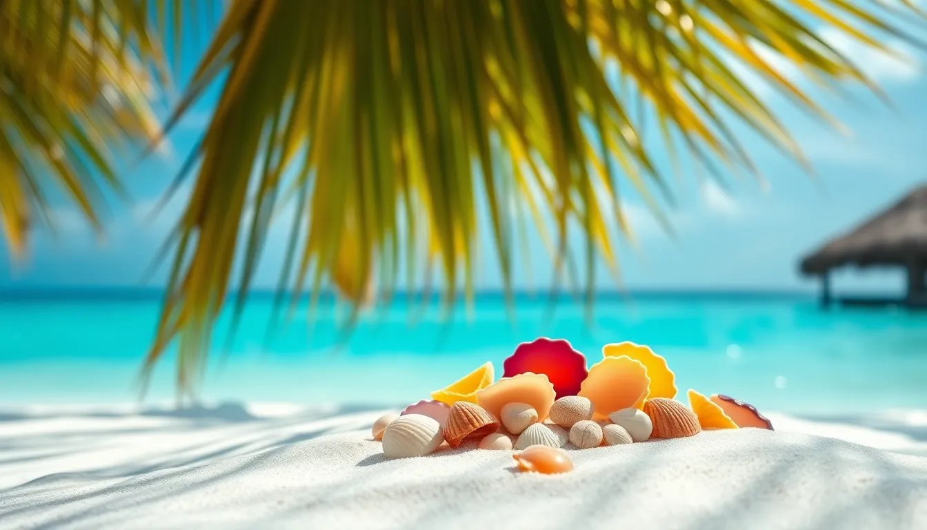 Tropical Beach Seashells