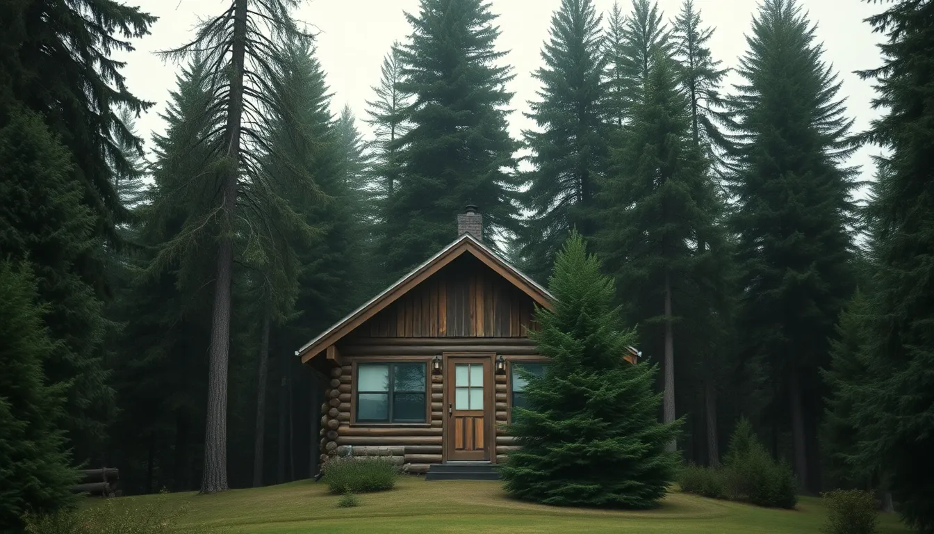 Charming Cabin in Pine Forest