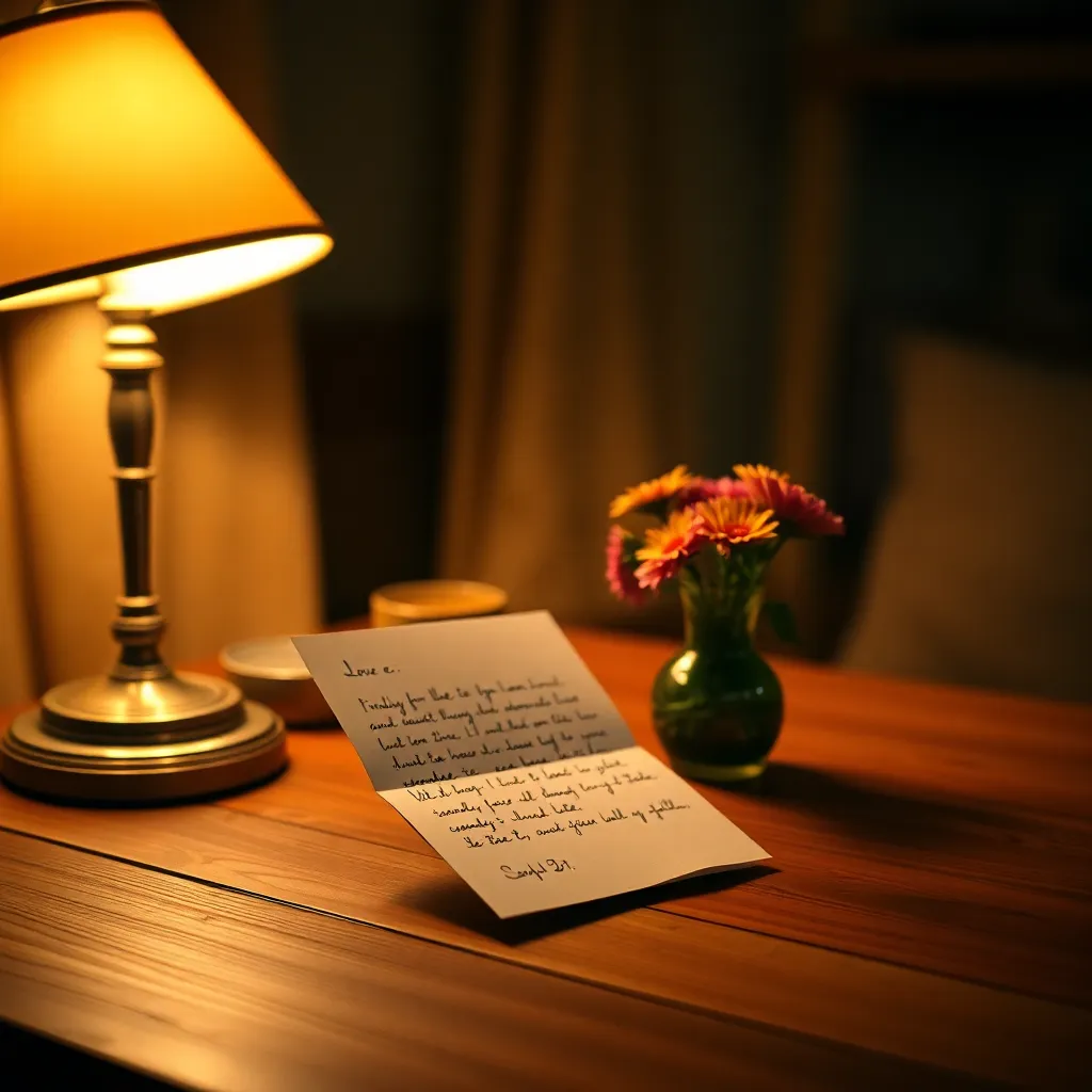 Intimate Love Letter for Valentine's Day