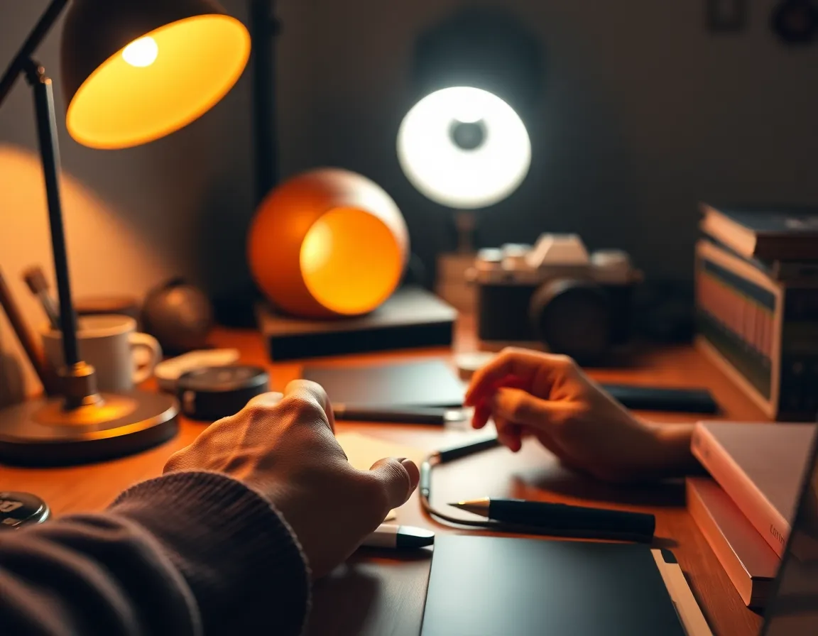 Creative Content Crafting by a Vlogger