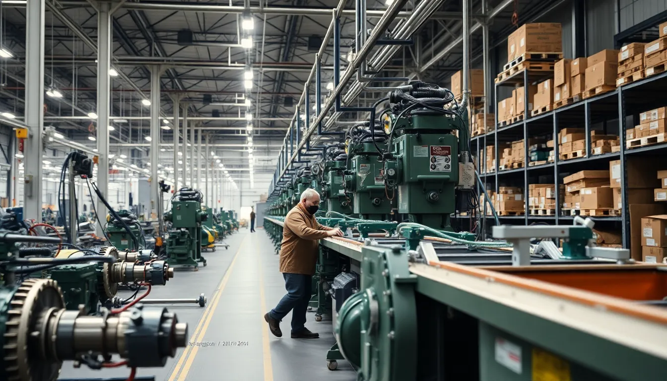 Dynamic Assembly Line in a Warehouse