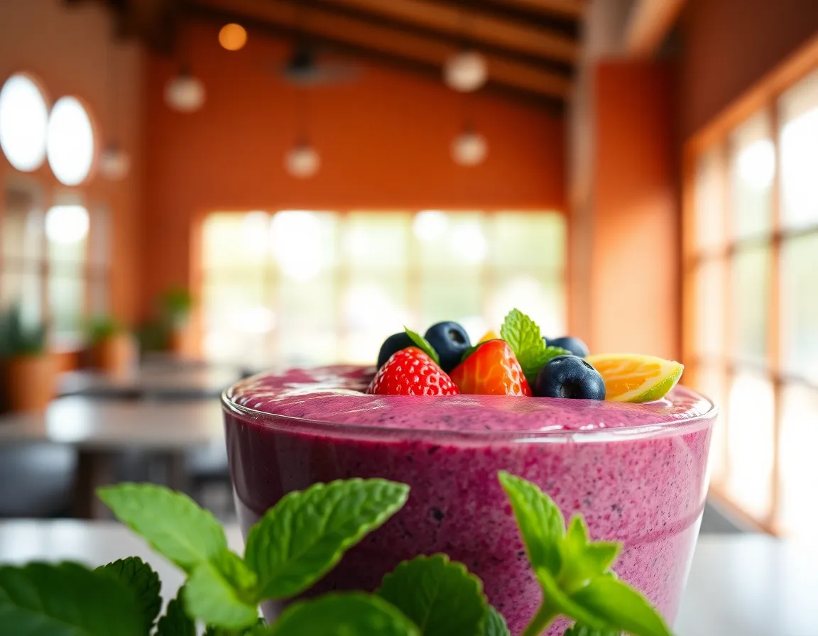 Fresh Acai Bowl for Wellness