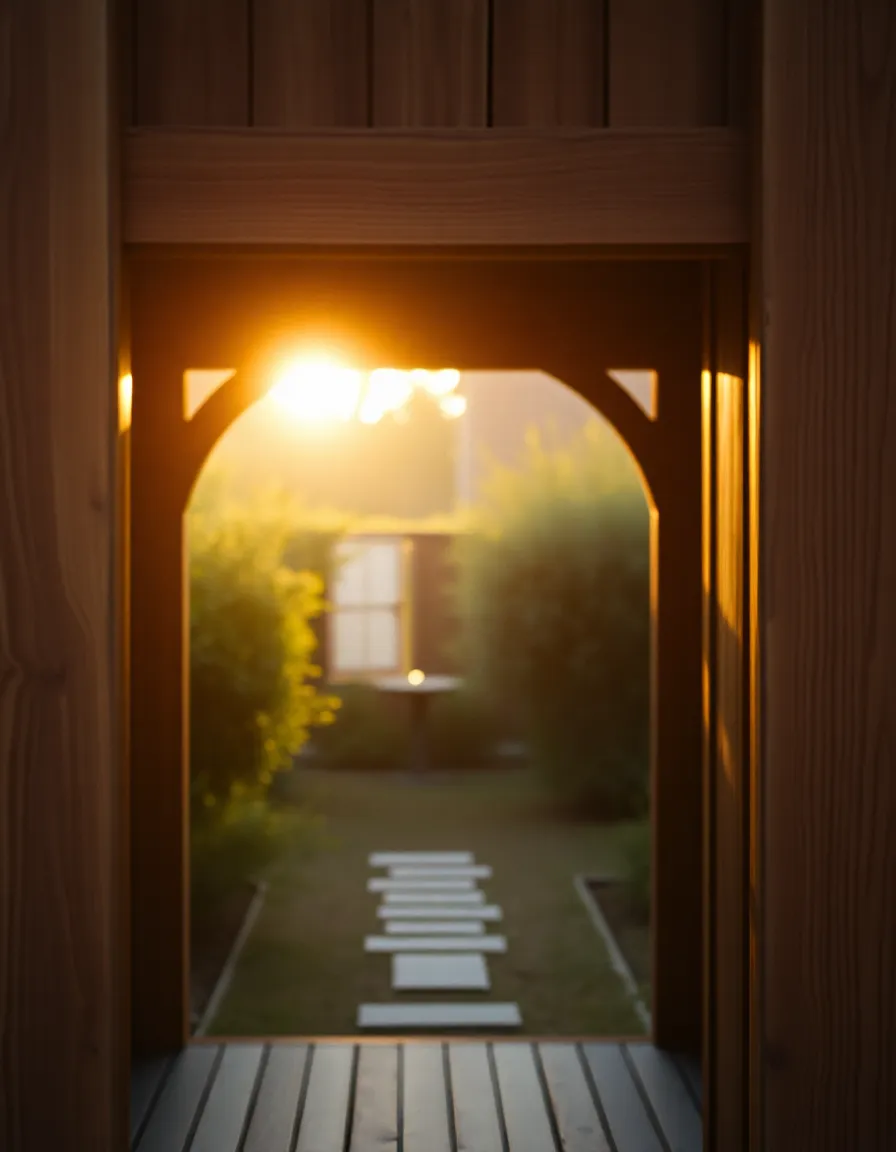 Abstract Driftwood on the Beach During Golden Hour