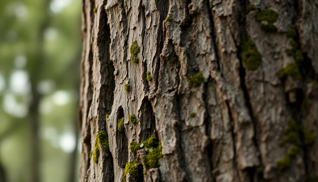 Intricate Patterns of Weathered Tree Bark