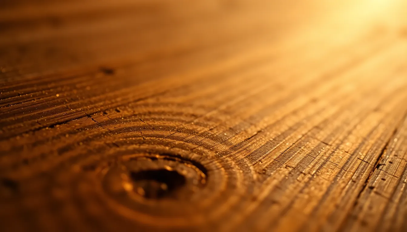 Aged Oak Wood with Detailed Grain