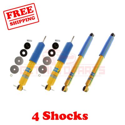 Kit 4 BILSTEIN Rear & Front 4600 Shocks for Dodge Ram 1500 2WD 2002-2008