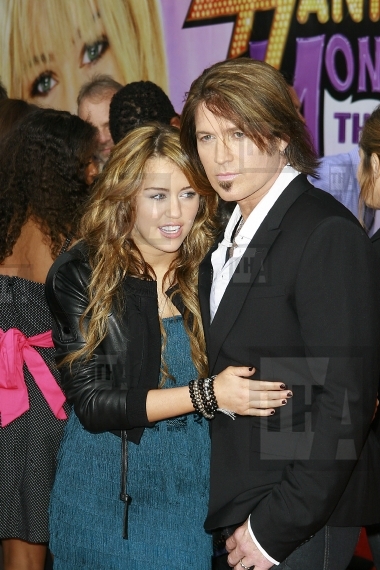 Miley Cyrus and Billy Ray Cyrus