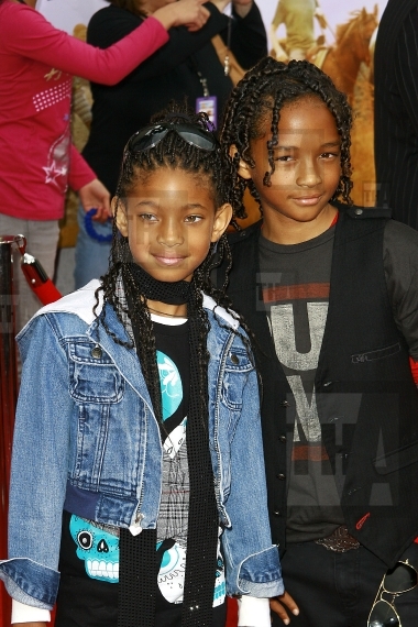 Willow Smith and Jaden Smith 