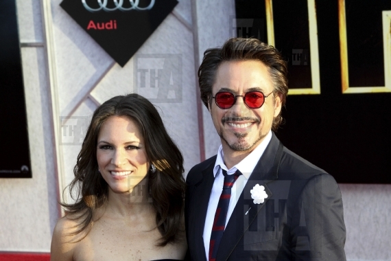 executive Producer Susan Downey and husband Robert Downey Jr.