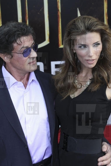 Sylvester Stallone and Jennifer Flavin