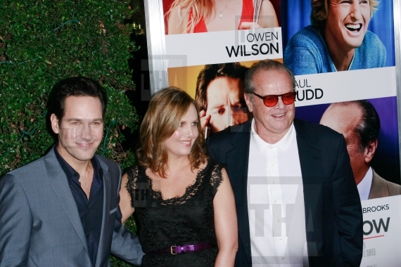 Paul Rudd, Julie Yaeger and Jack Nicholson