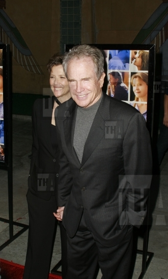Warren Beatty and wife Annette Bening