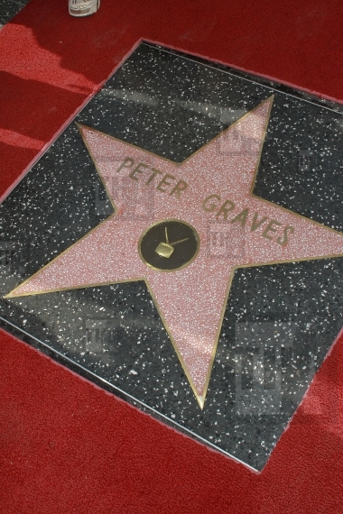 Peter Graves' star