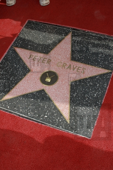 Peter Graves' star