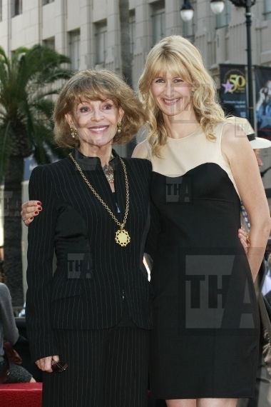 Veronique Peck (Mrs. Gregory Peck) and Laura Dern