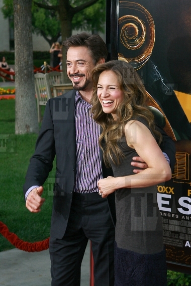 Robert Downey, Jr. and Susan Levin