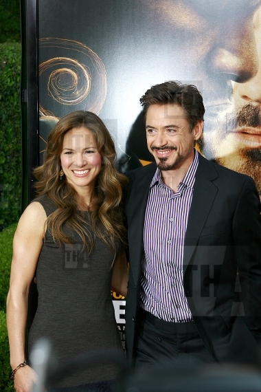 Susan Levin and Robert Downey Jr.