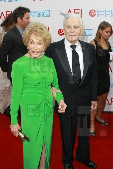 Anne and Kirk Douglas