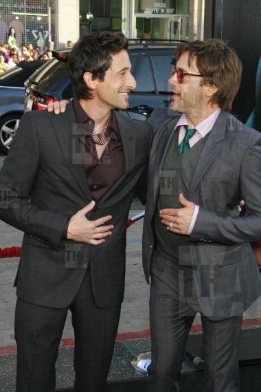 Adrien Brody and Robert Downey Jr.