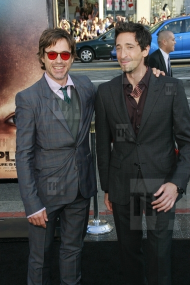 Adrien Brody and Robert Downey Jr.