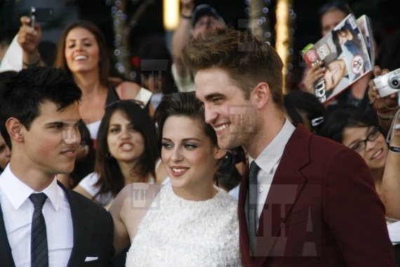 Taylor Lautner, Kristen Stewart and Robert Pattinson