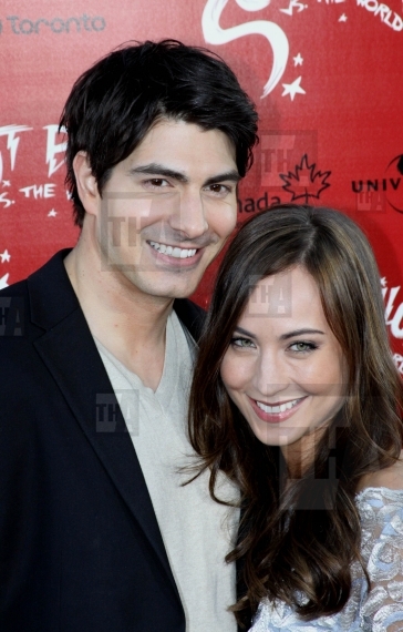 Brandon Routh and wife Courtney Ford