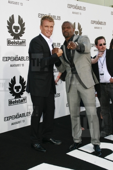 Dolph Lundgren and Terry Crews