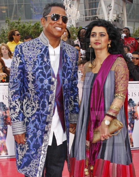 Jermaine Jackson & wife Halima Rashid