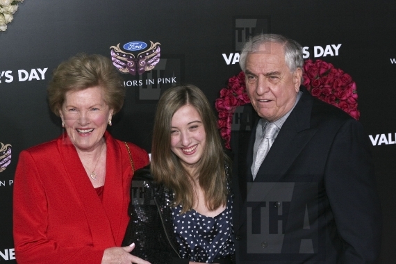 Director Garry Marshall, wife Barbara and Granddaughter Charlott