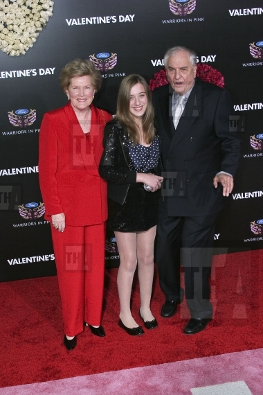 Director Garry Marshall, wife Barbara and Granddaughter Charlott