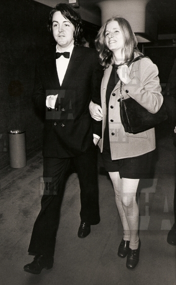 Beatle Paul McCartney and Linda Eastman