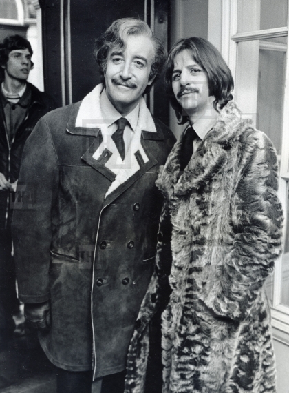Beatle Ringo Starr and Peter Sellers