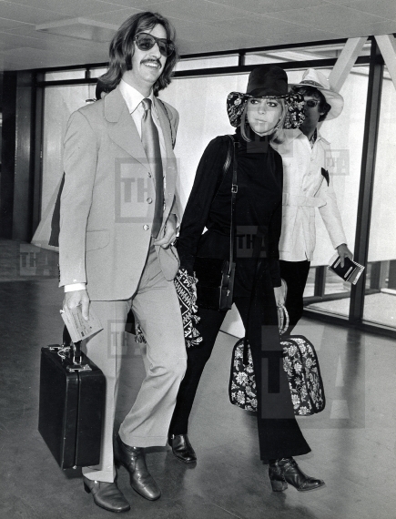 Beatle Ringo Starr with wife Maureen
