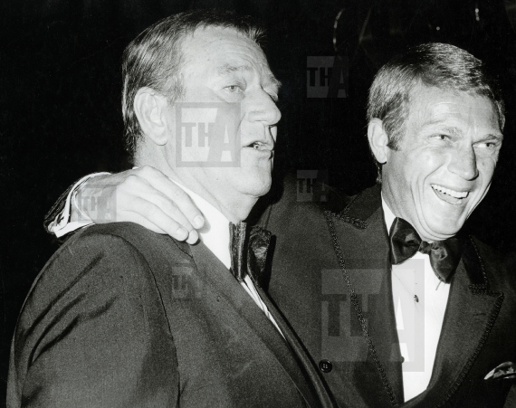 Steve McQueen and John Wayne 